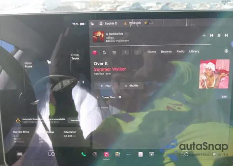 2020 Tesla Model 3 Standard Range Plus Rear-Wheel Drive/Standard Range Rear-Wheel Drive z USA, uszkodzony, nr VIN 5YJ3E1EA7LF802492